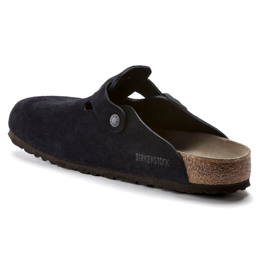 Birkenstock - Boston Soft Footbed Black