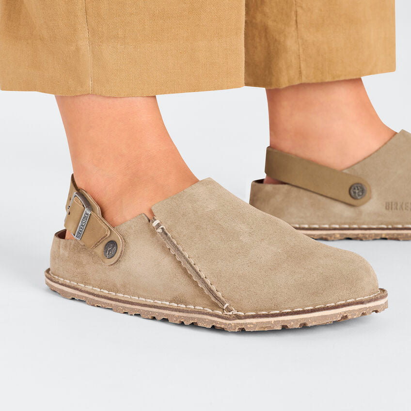 Birkenstock - Lutry Premium Suede Gray Taupe