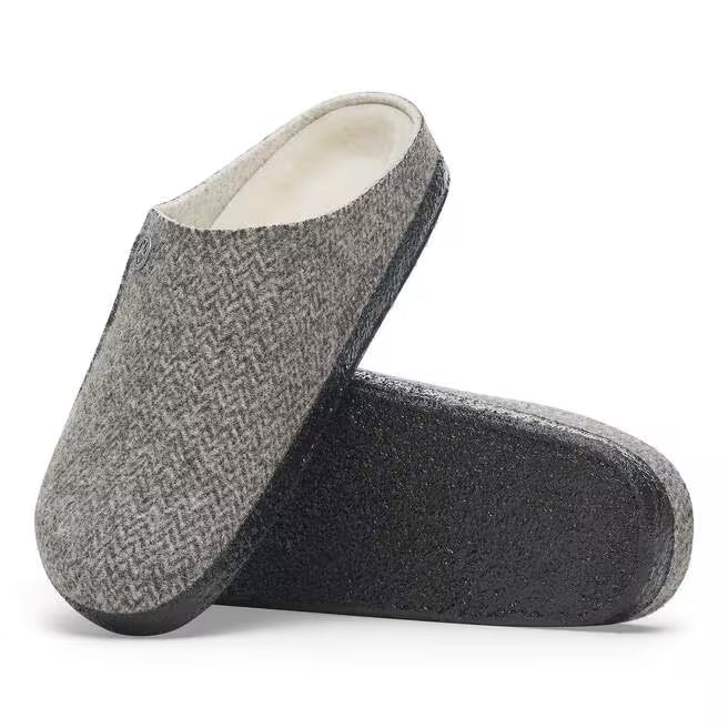Birkenstock - Zermatt Rivet Herringbone Gray