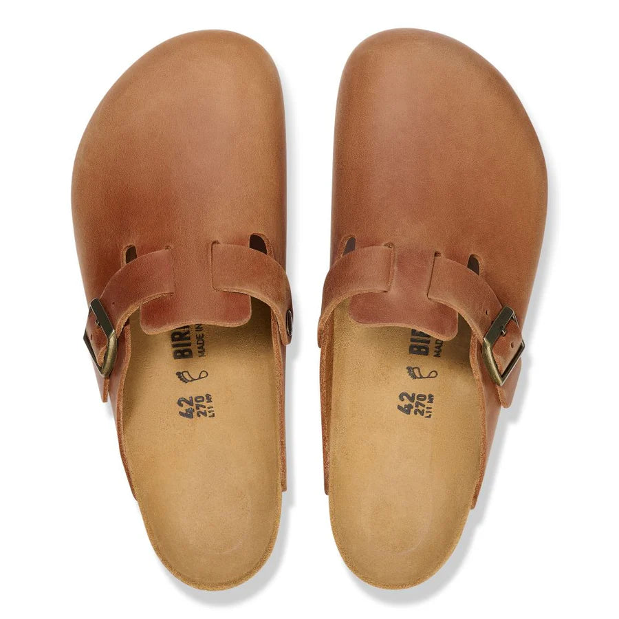 Birkenstock - Boston Oiled Leather Cognac