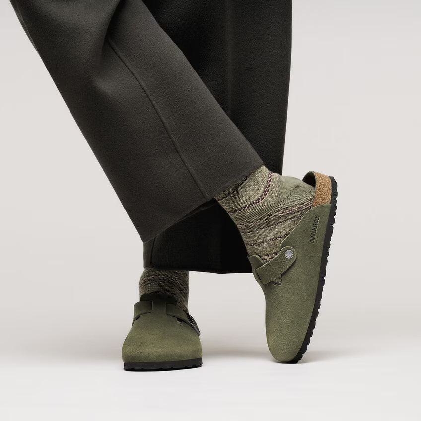 Birkenstock - Boston Soft Footbed Thyme Tonal