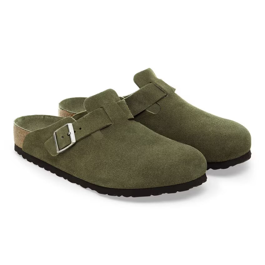 Birkenstock - Boston Soft Footbed Thyme Tonal