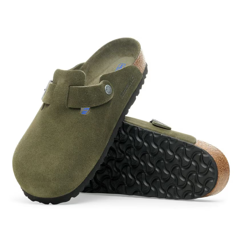 Birkenstock - Boston Soft Footbed Thyme Tonal