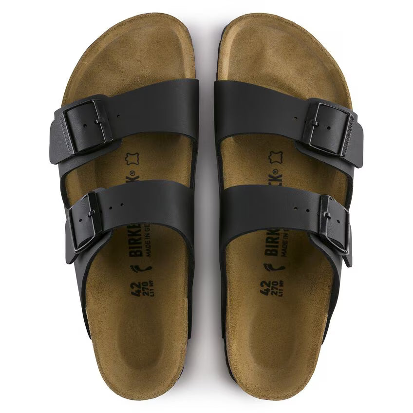 Birkenstock - Arizona Birko Flor Narrow Black