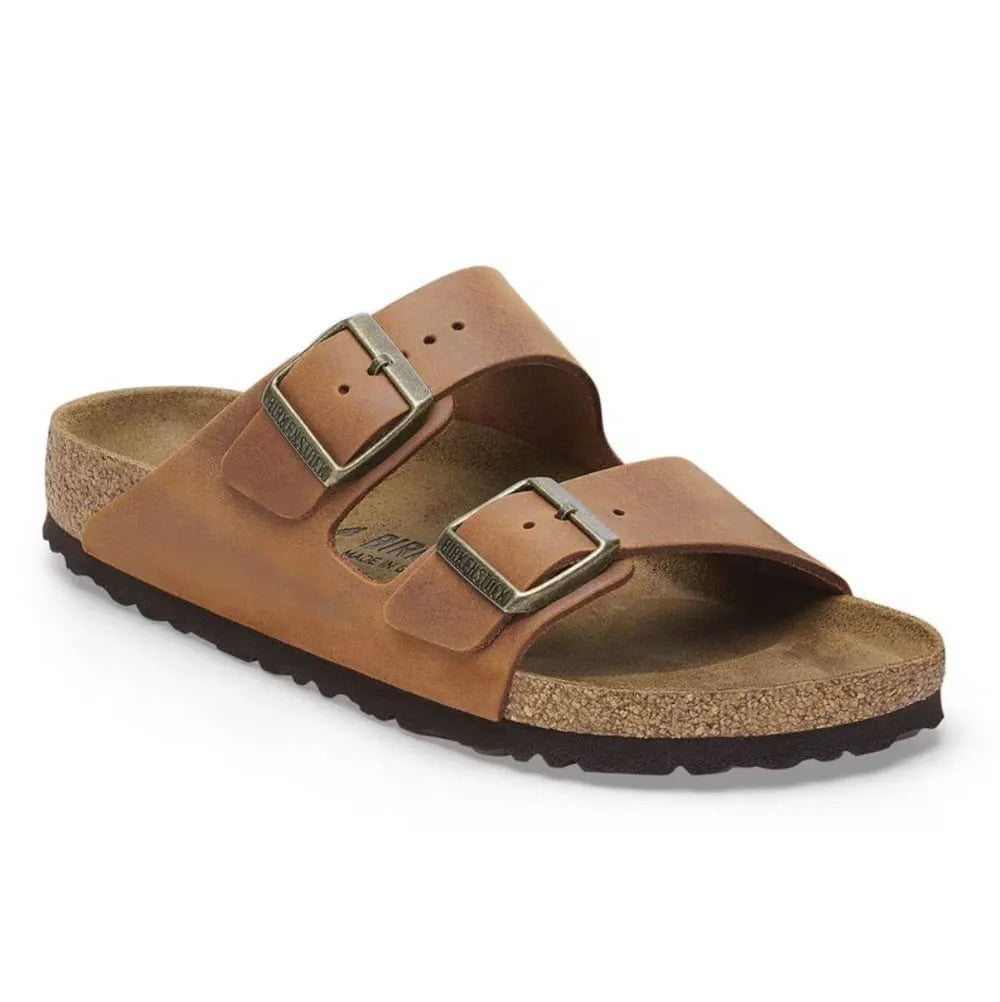 Birkenstock - Arizona Leather Cognac