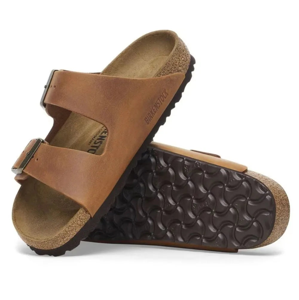 Birkenstock - Arizona Leather Cognac