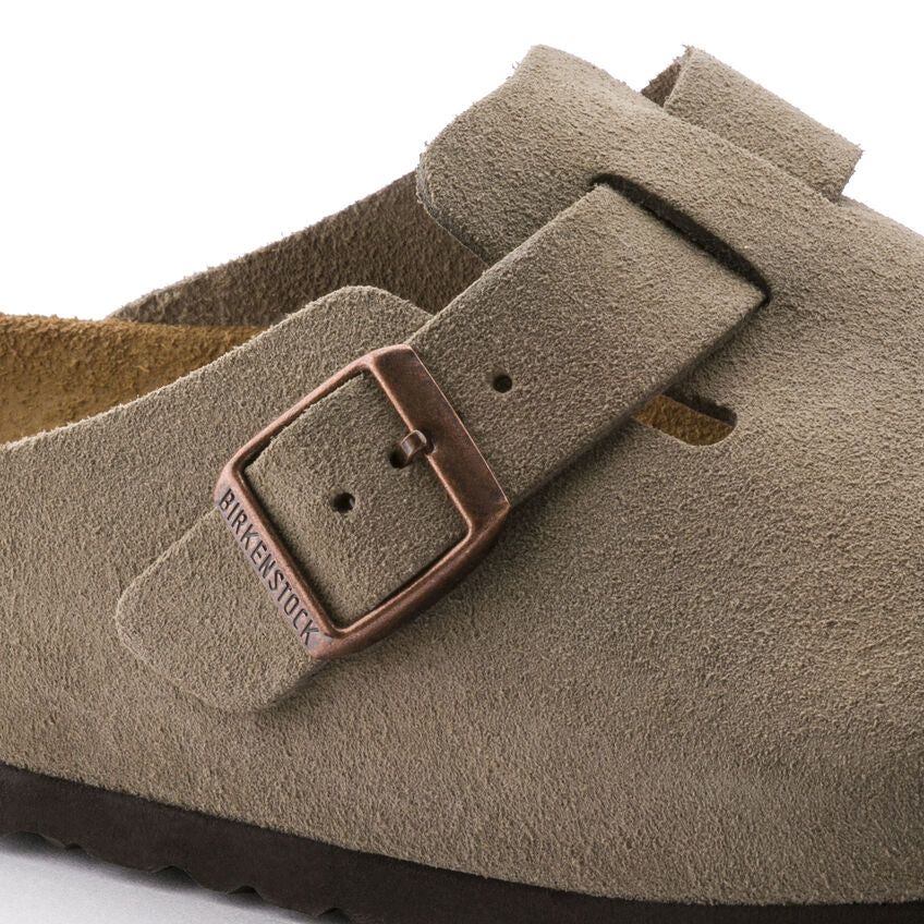 Birkenstock - Boston Soft Footbed Taupe