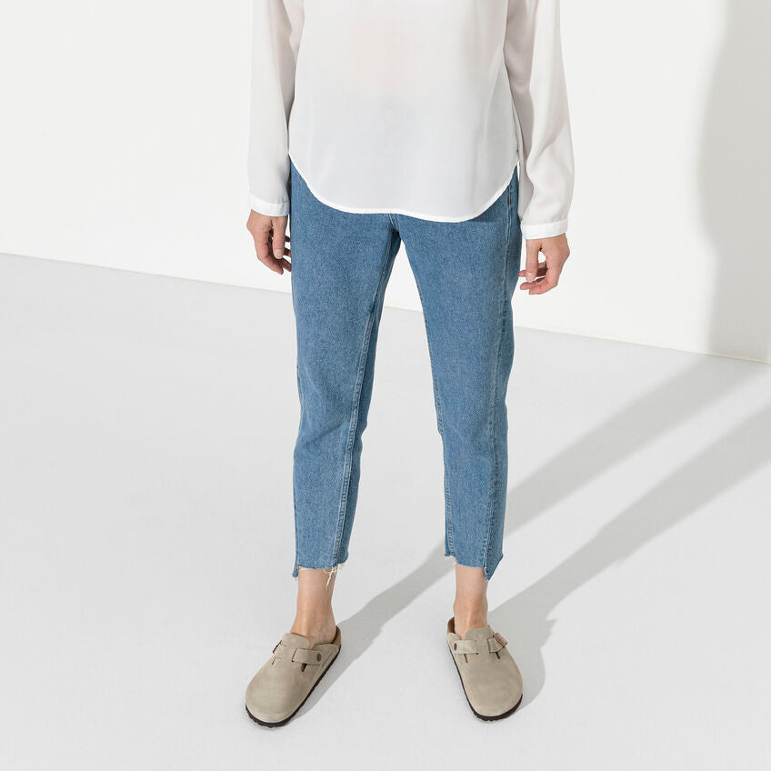 Birkenstock - Boston Soft Footbed Taupe