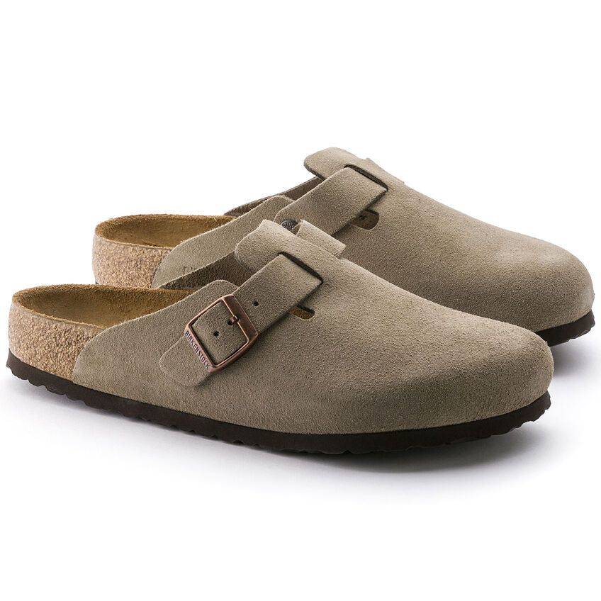 Birkenstock - Boston Soft Footbed Taupe