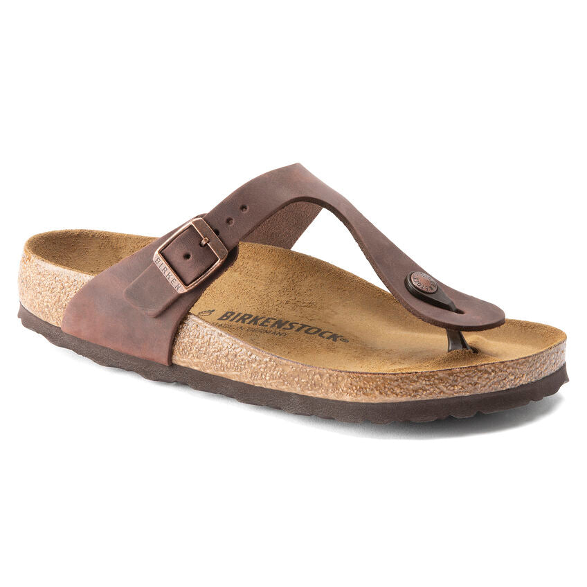 Birkenstock - Gizeh Oiled Leather Habana 0743831
