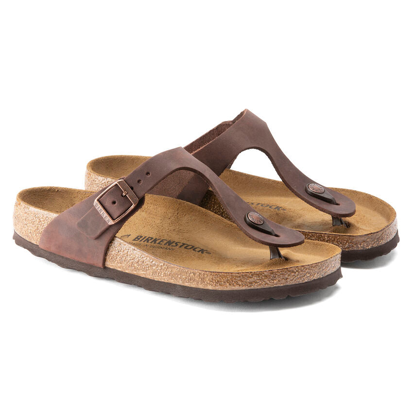 Birkenstock - Gizeh Oiled Leather Habana 0743831