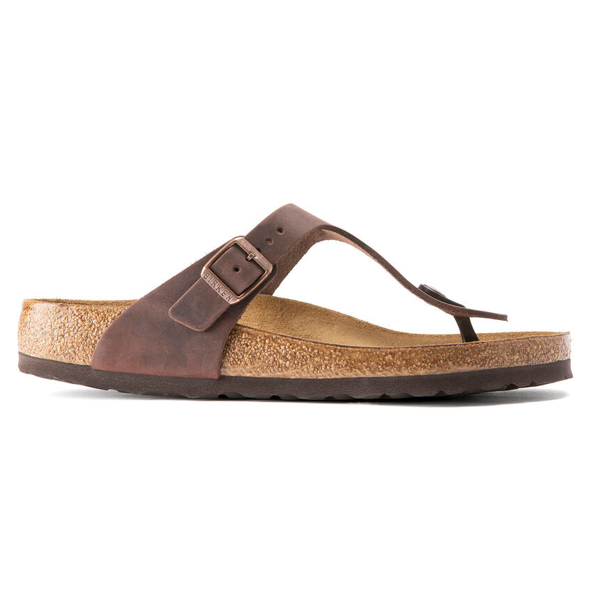 Birkenstock - Gizeh Oiled Leather Habana 0743831