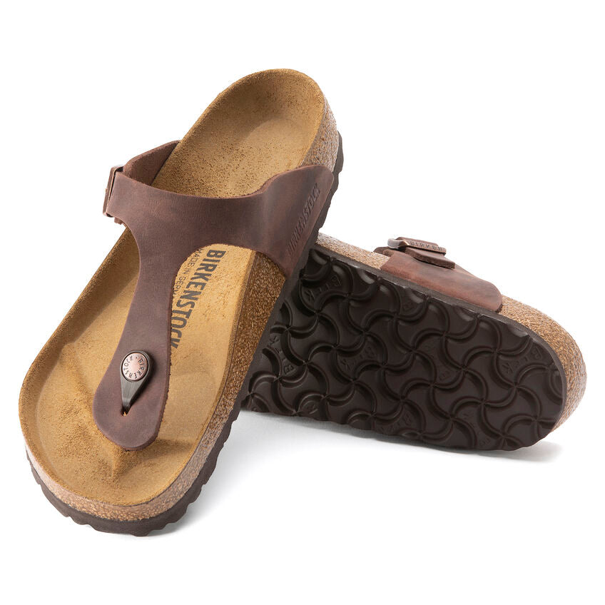 Birkenstock - Gizeh Oiled Leather Habana 0743831