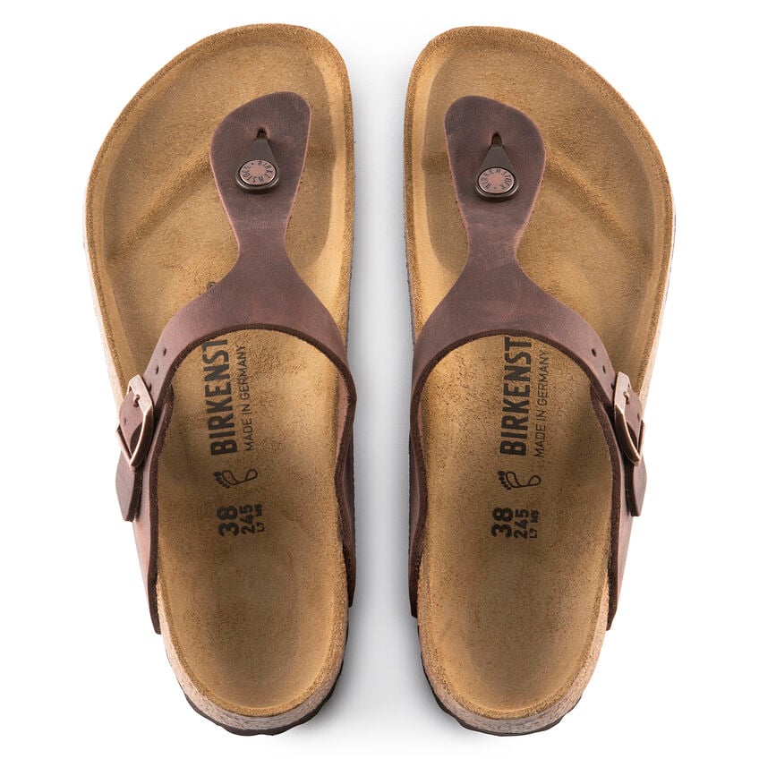 Birkenstock - Gizeh Oiled Leather Habana 0743831