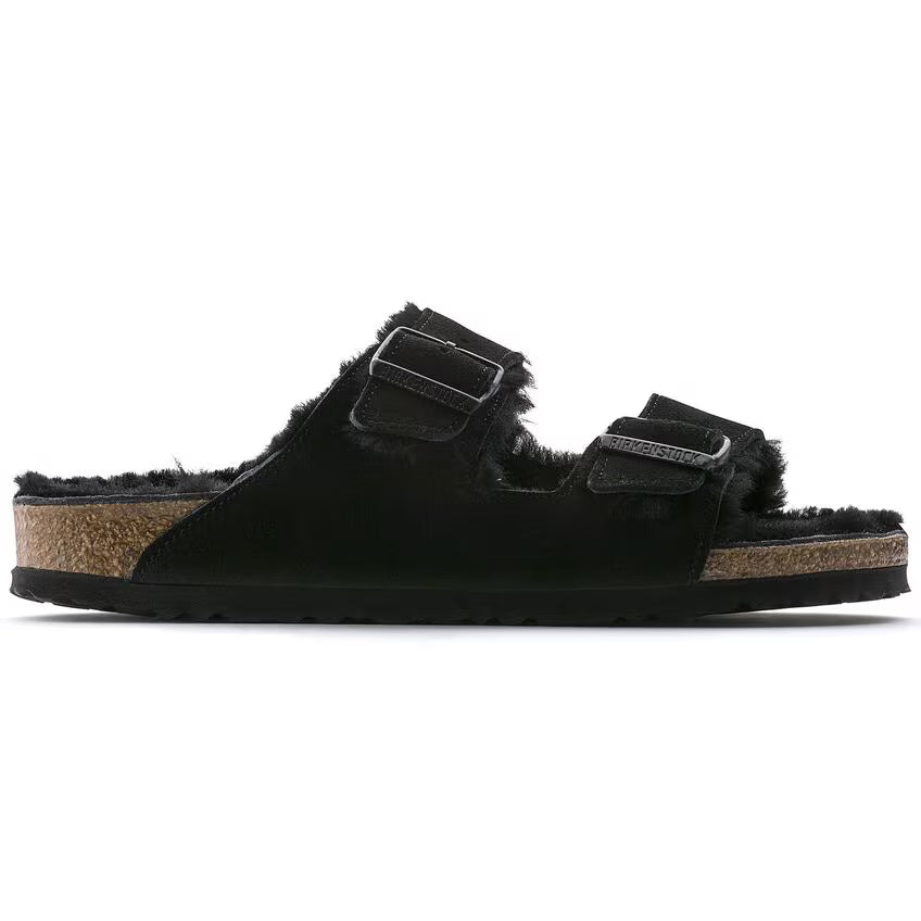 Birkenstock - Arizona Shearling Black