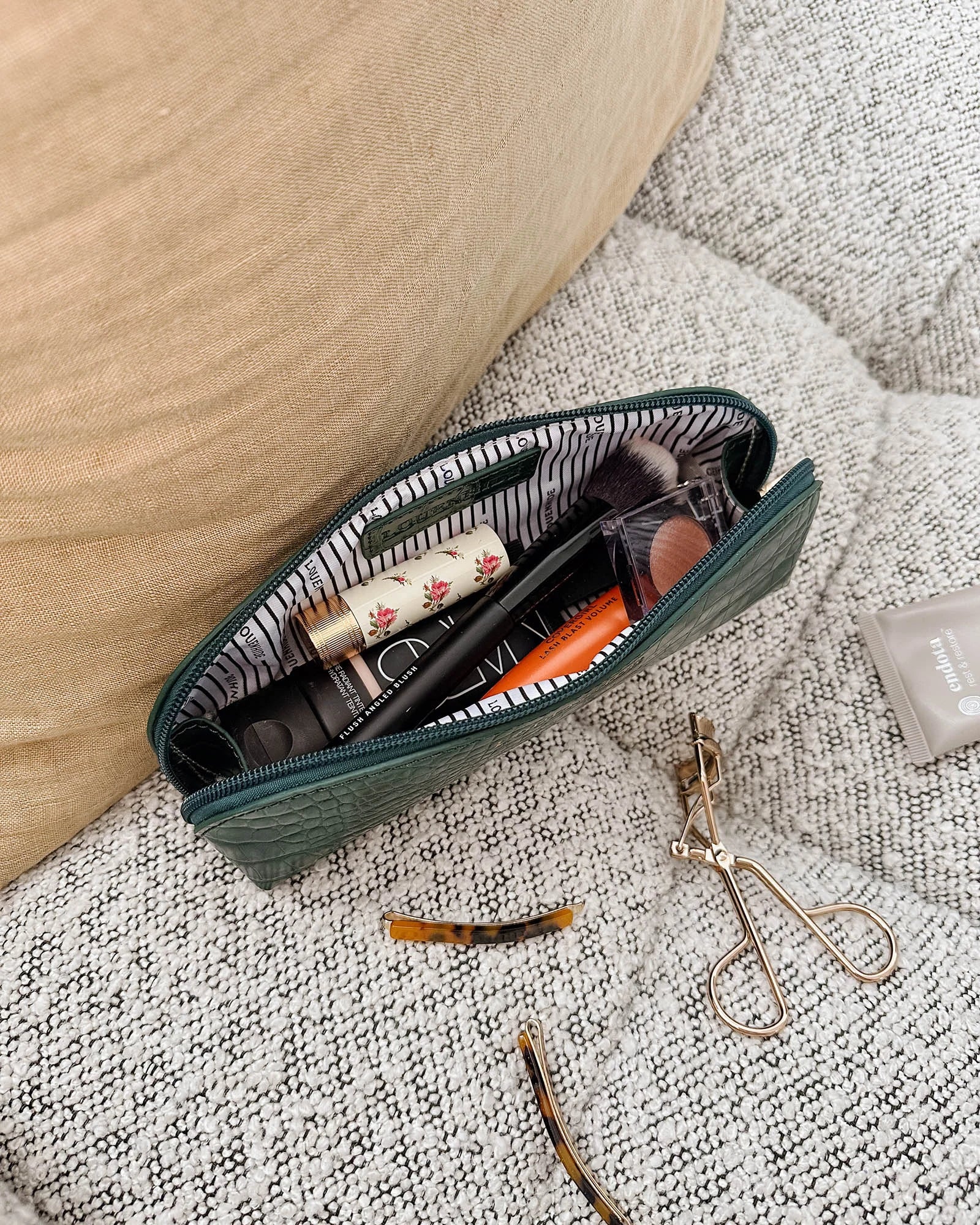 Louenhide - Jayne Makeup Bag Green