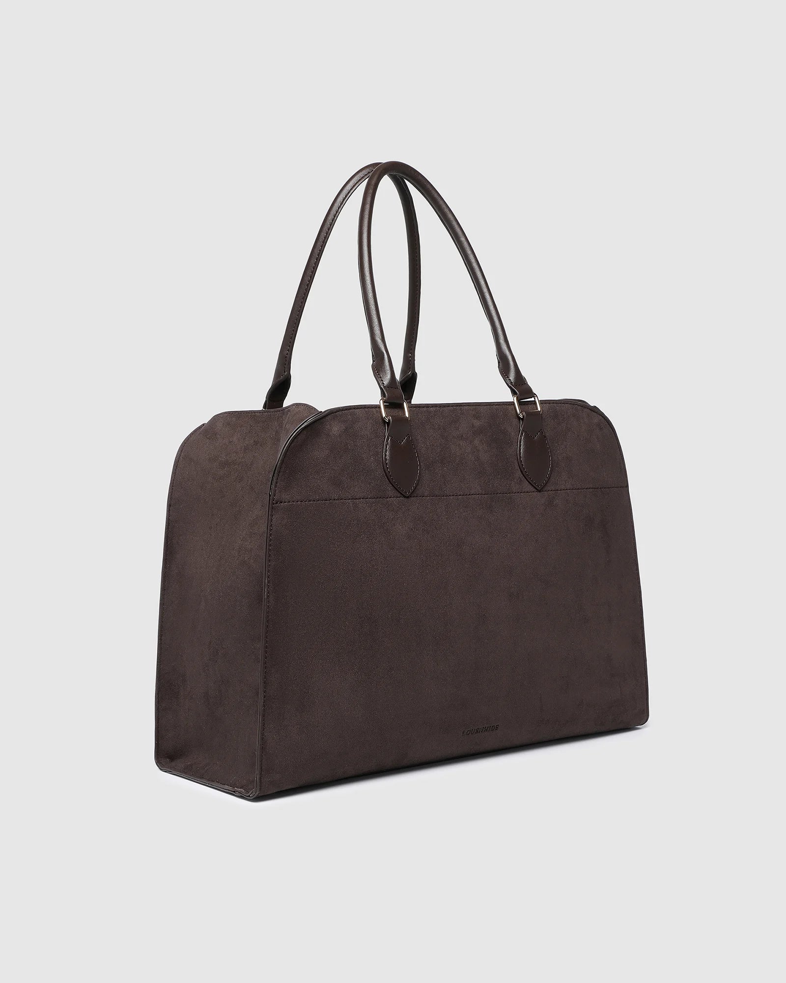 Louenhide - Blaire Tote Bag Suede Chocolate