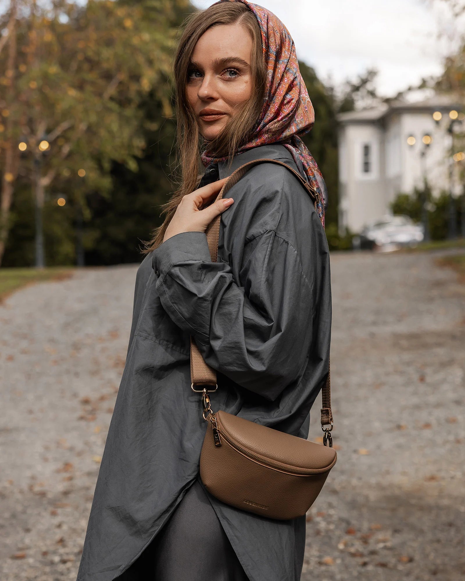 Louenhide - Austin Sling Bag Mocha