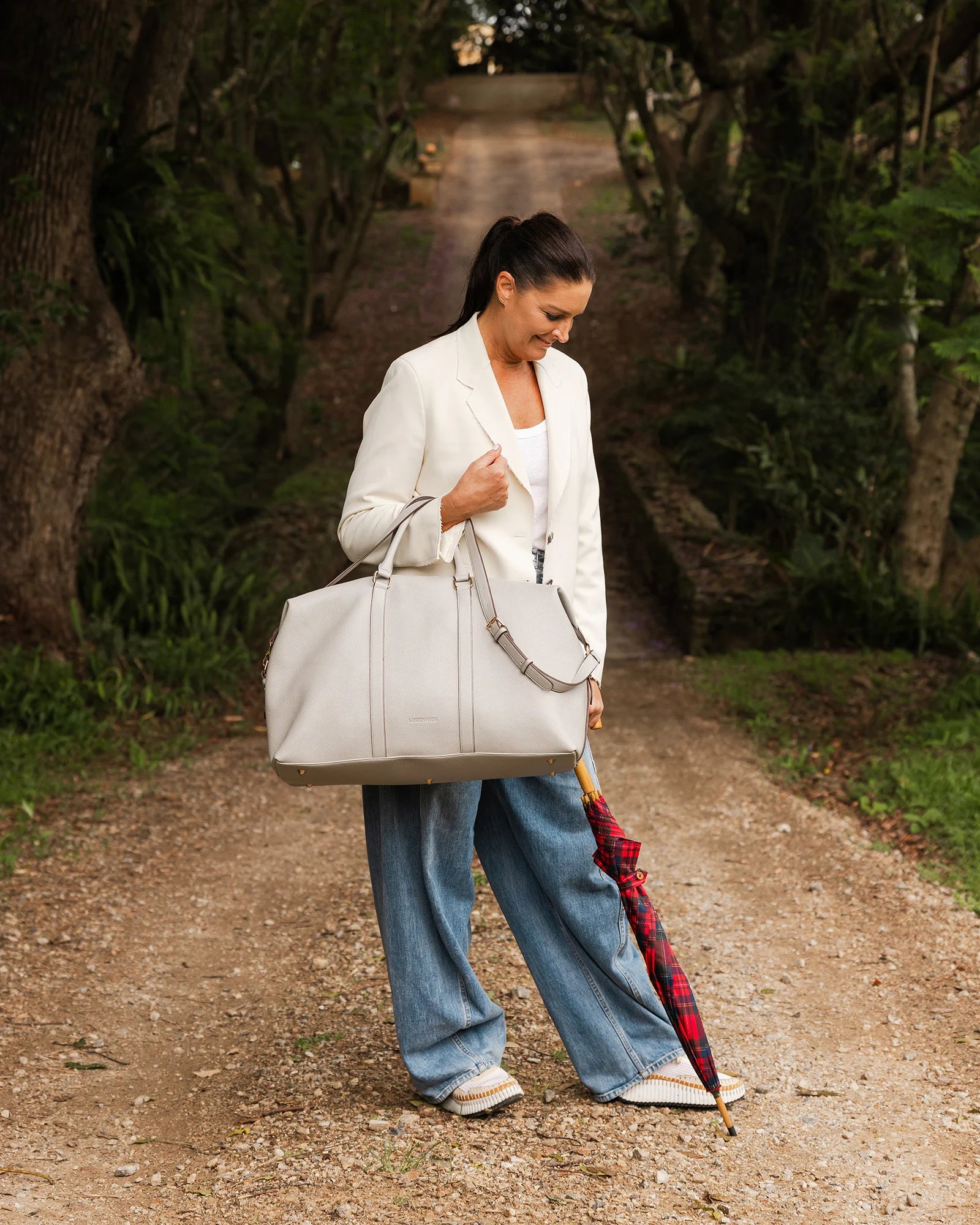 Louenhide - Boston Travel Bag Grey