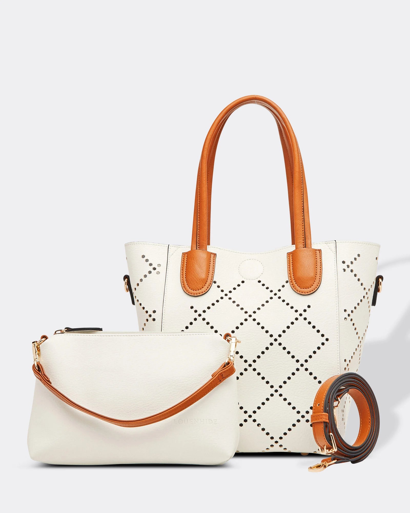 Louenhide - Baby Bermuda Tote Bag White