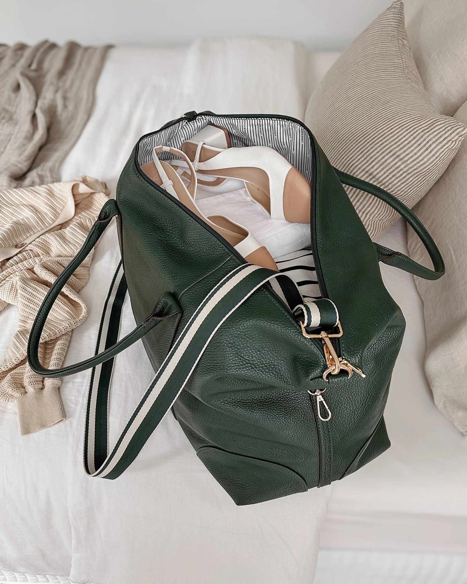 Louenhide - Alexis Weekender Bag Forest Green