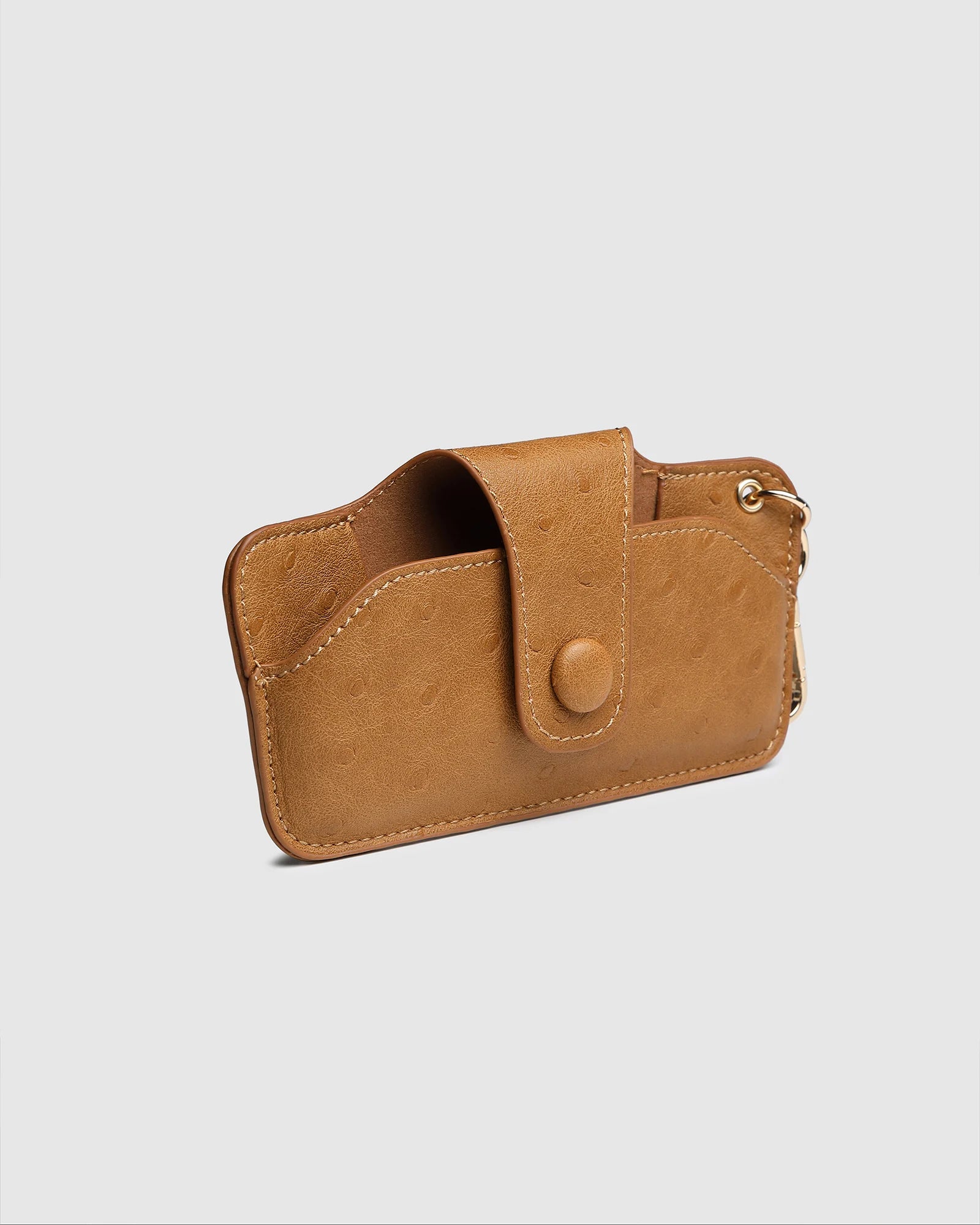 Louenhide - Skittle Sunglasses Case Ostrich Nutmeg