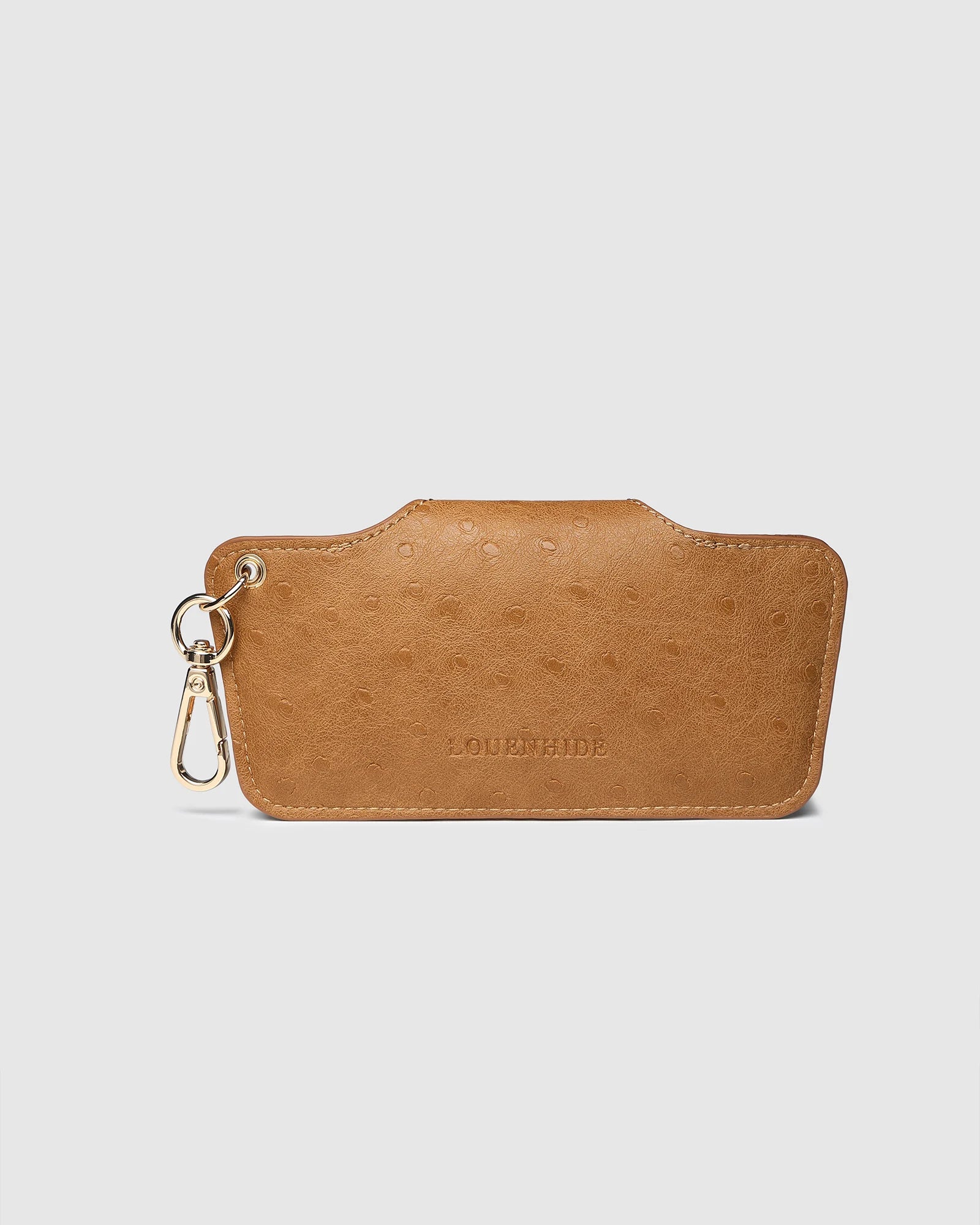 Louenhide - Skittle Sunglasses Case Ostrich Nutmeg