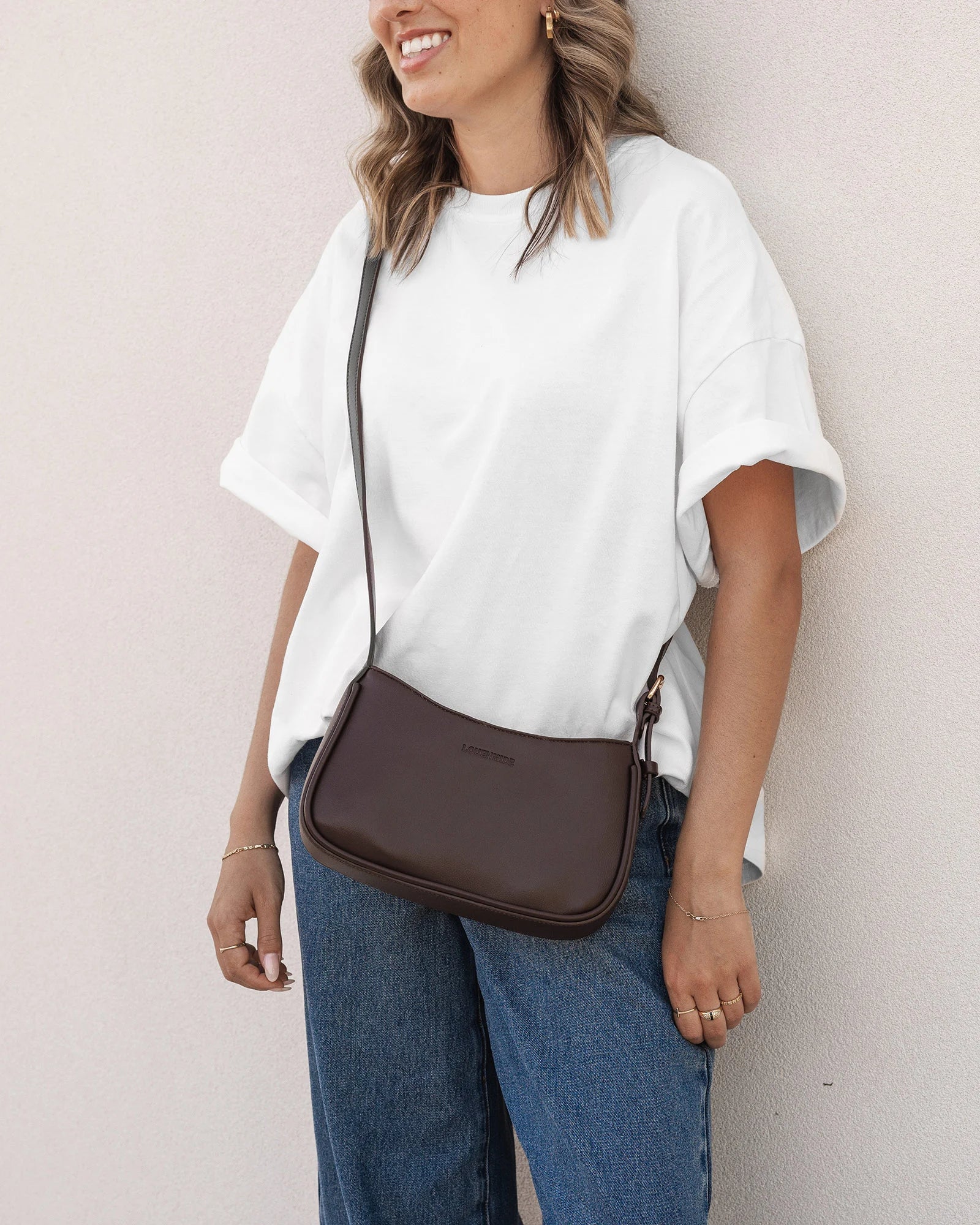 Louenhide - Ivy Shoulder Bag Chocolate