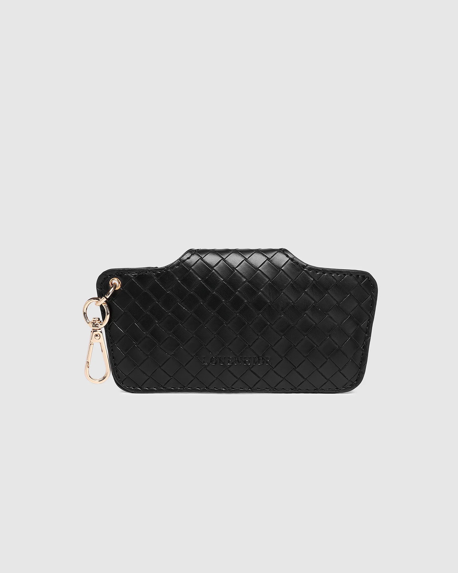 Louenhide - Skittle Sunglass Case Woven Black