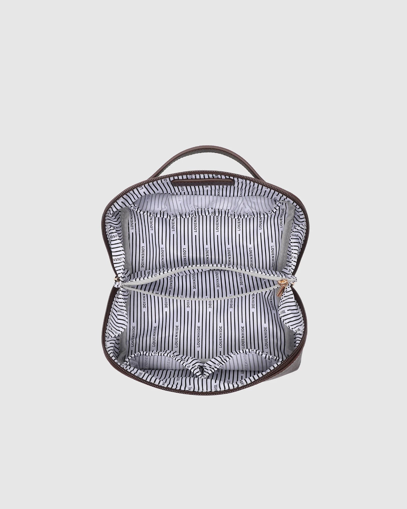 Louenhide - Ellis Makeup Bag Chocolate