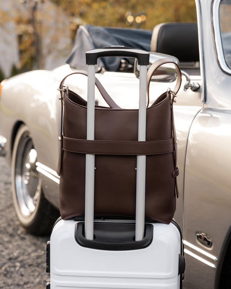 Louenhide - Audrey Bucket Bag Chocolate