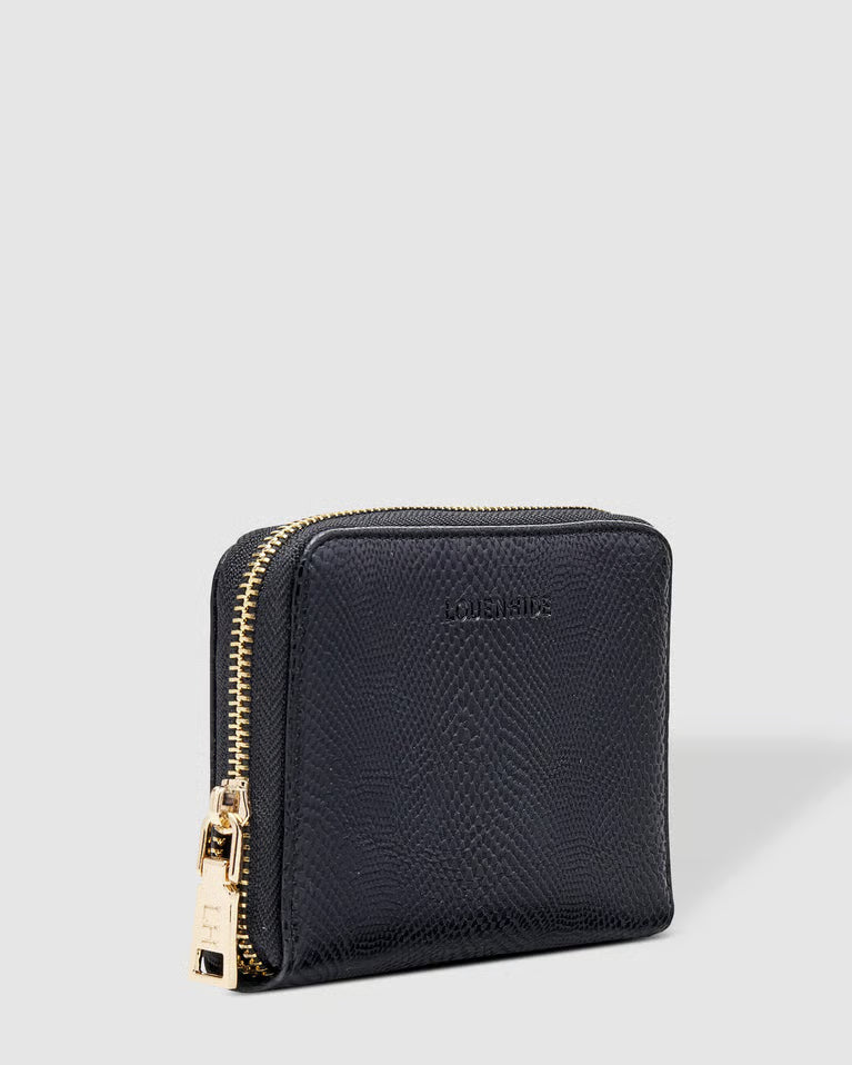 Louenhide - Eden Wallet Lizard Black