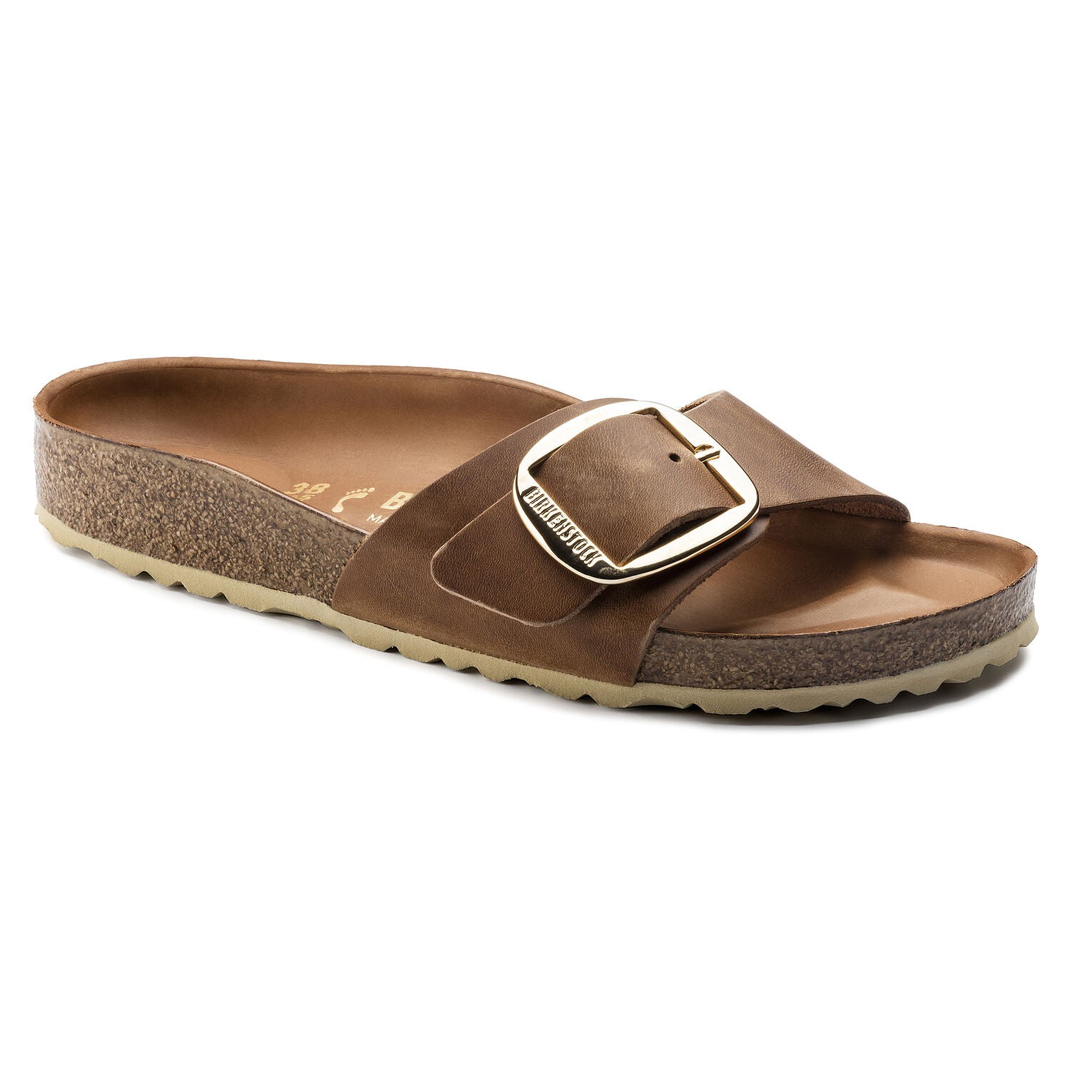 Birkenstock - Madrid Big Buckle Cognac 1006525