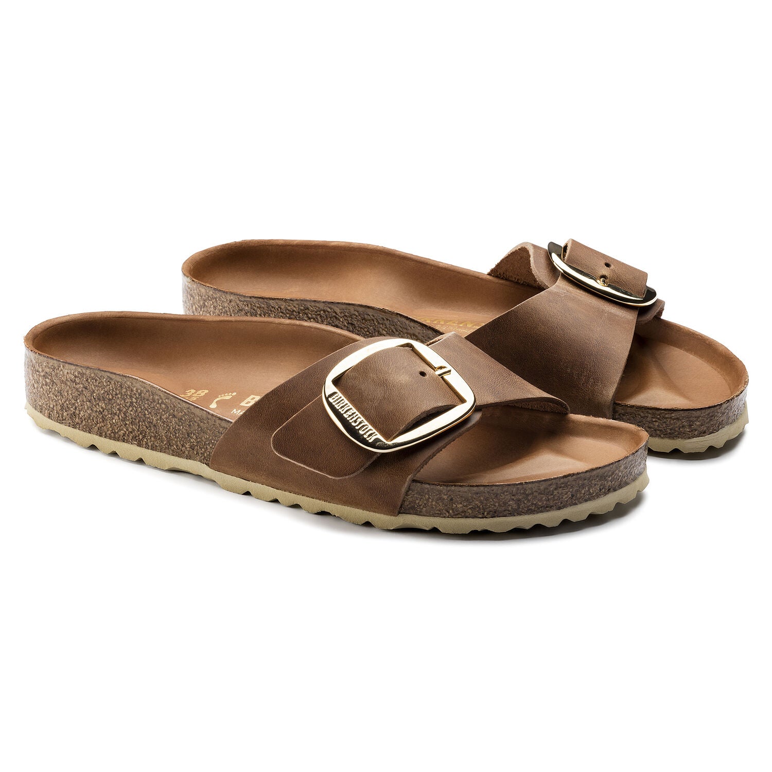 Birkenstock - Madrid Big Buckle Cognac 1006525