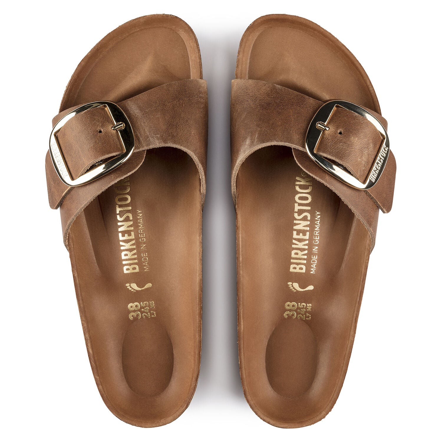 Birkenstock - Madrid Big Buckle Cognac 1006525