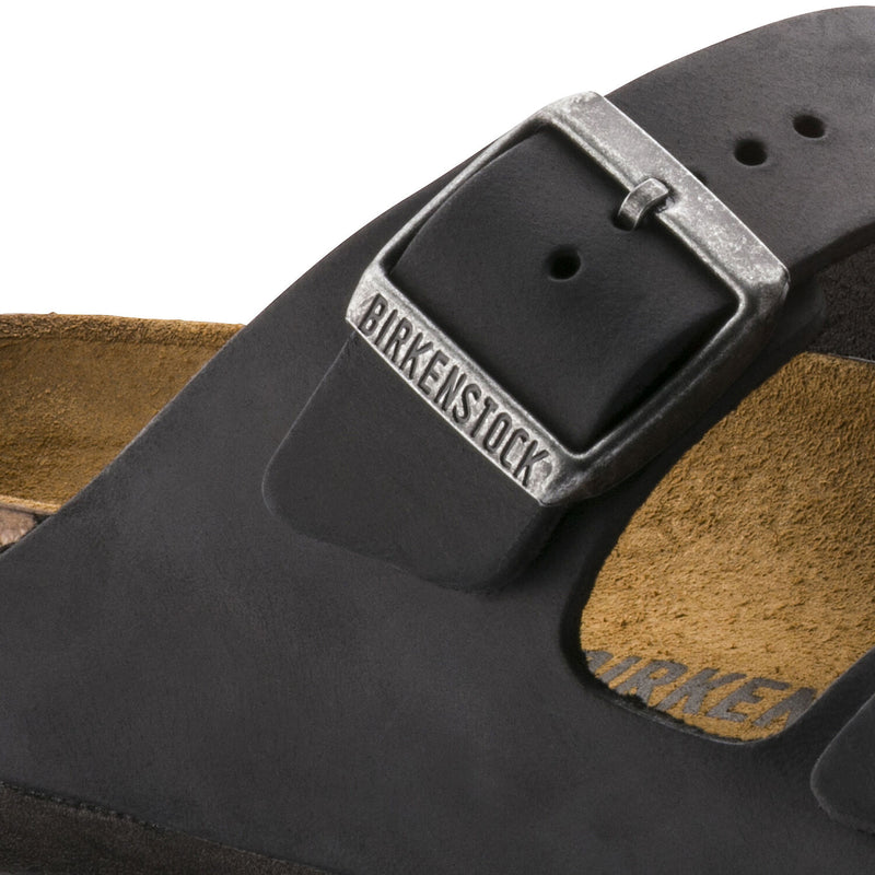 Birkenstock - Arizona Oiled Leather Black 0552111