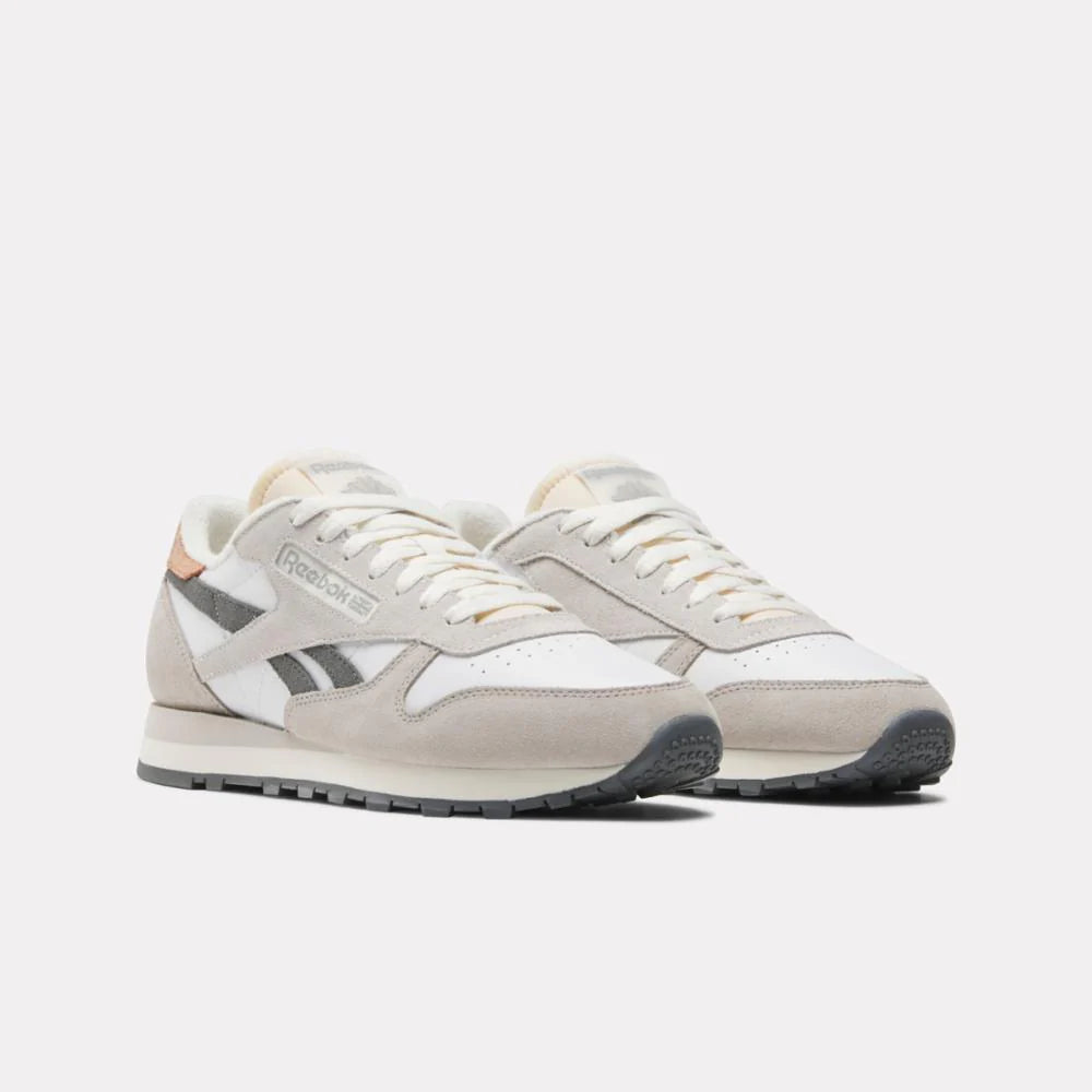 Reebok - Men's Classic Leather White/Stone