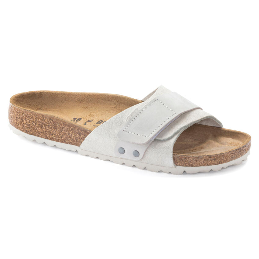 Birkenstock - Oita Suede Antique White