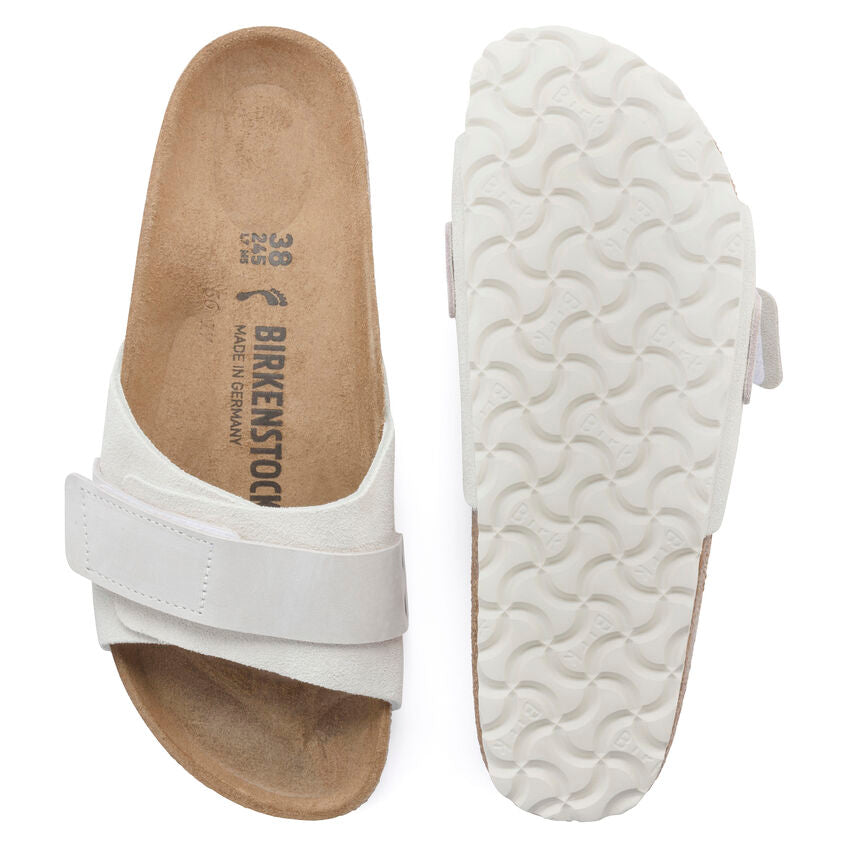 Birkenstock - Oita Suede Antique White