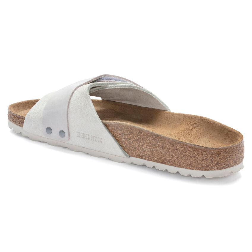 Birkenstock - Oita Suede Antique White