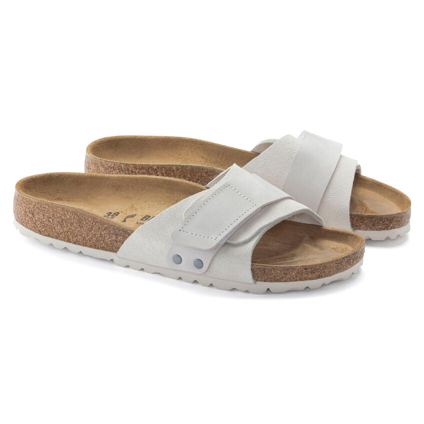 Birkenstock - Oita Suede Antique White