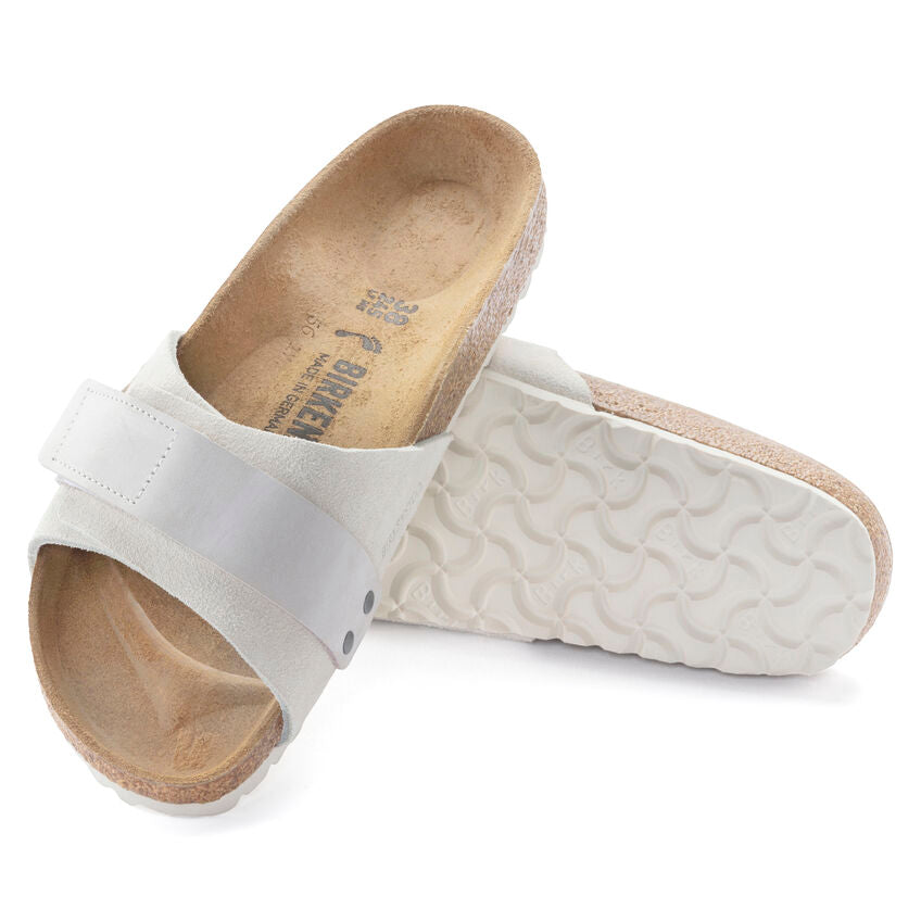 Birkenstock - Oita Suede Antique White