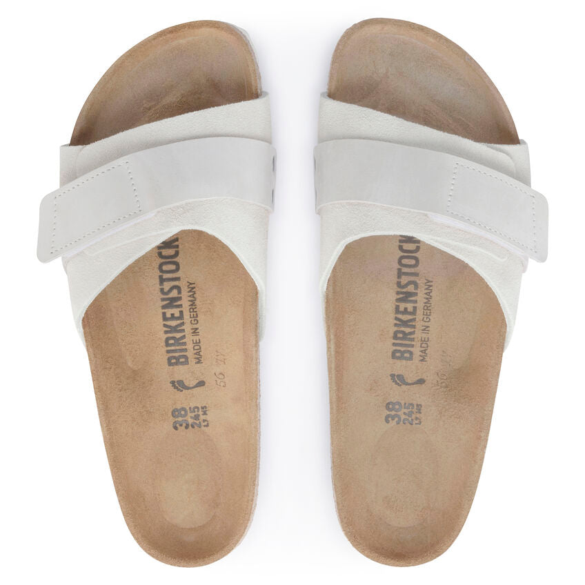 Birkenstock - Oita Suede Antique White