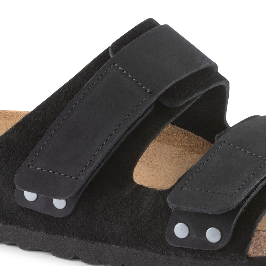 Birkenstock - Uji Suede Black