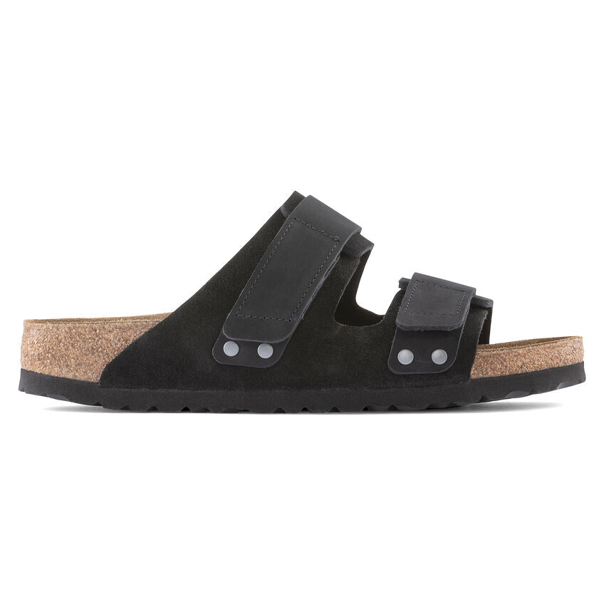 Birkenstock - Uji Suede Black