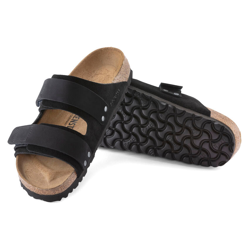 Birkenstock - Uji Suede Black