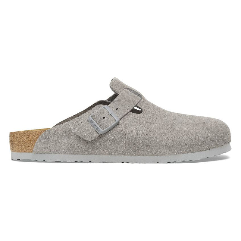 Birkenstock - Boston Suede Stone Coin