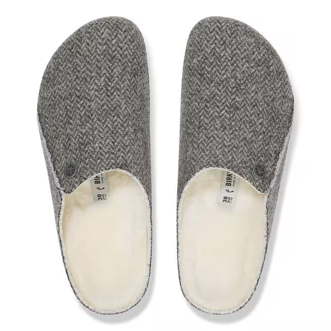 Birkenstock - Zermatt Rivet Herringbone Gray