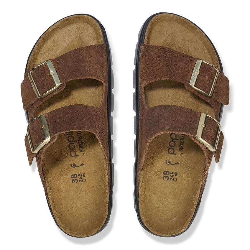 Papillio by Birkenstock - Arizona Pap Chunky Dark Tea/Black