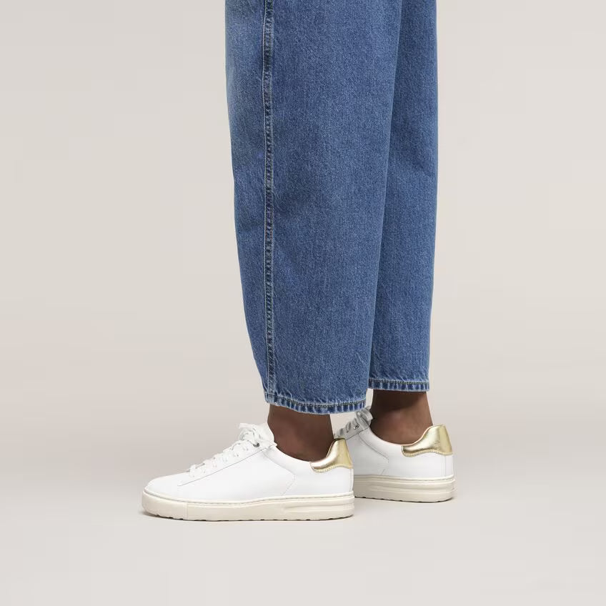 Birkenstock - Bend Low White/Metallic Gold